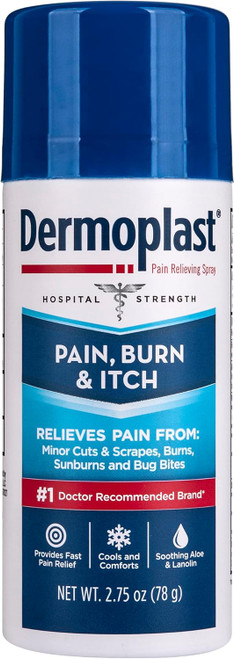 Dermoplast Pain & Itch Spray, 2.75 Ounce Can