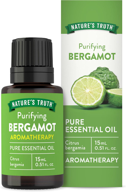 Nature's Truth Aromatherapy 100% Pure Essential Oil Bergamot - .5 oz Nature's Truth Aromatherapy 100% Pure Essential Oil Bergamot - .5 oz
