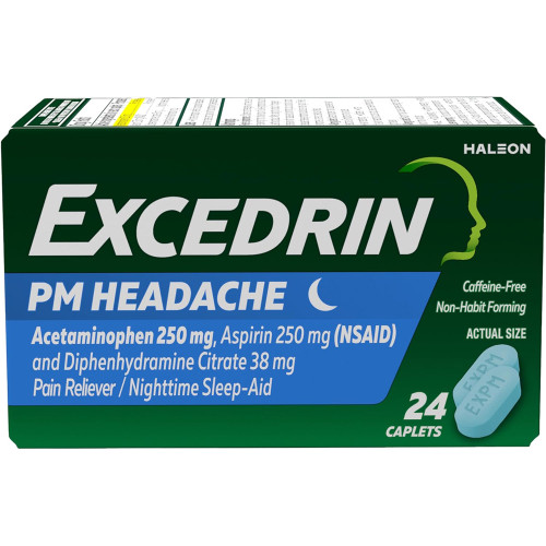 Excedrin PM Headache Caplets - 24ct