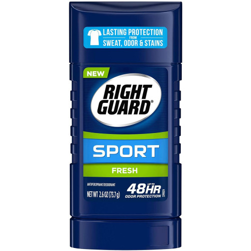 Right Guard Sport Antiperspirant Deodorant, Fresh Scent - 2.6 oz