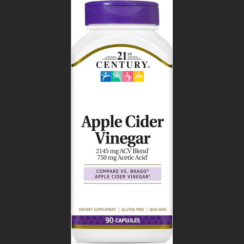 21st Century Apple Cider Vinegar Capsules - 90 ct