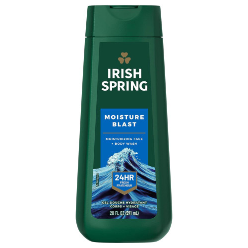 Irish Spring Moisture Blast Body Wash - 20 oz