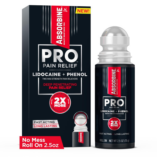 Absorbine Jr. Pro Lidocaine Roll-On - 2.5 oz