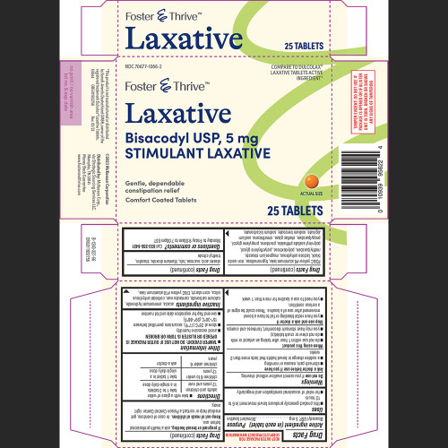 Foster & Thrive Bisacodyl USP 5 mg Laxative - 25 ct