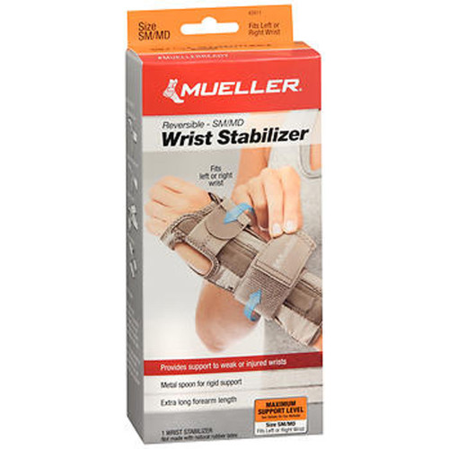 Mueller Carpal Tunnel Wrist Stabilizer Small/Medium - Each