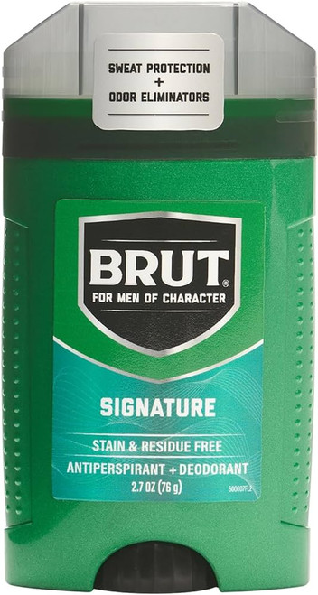 Brut Deodorant Stick Signature Fragrance - 2.25 oz