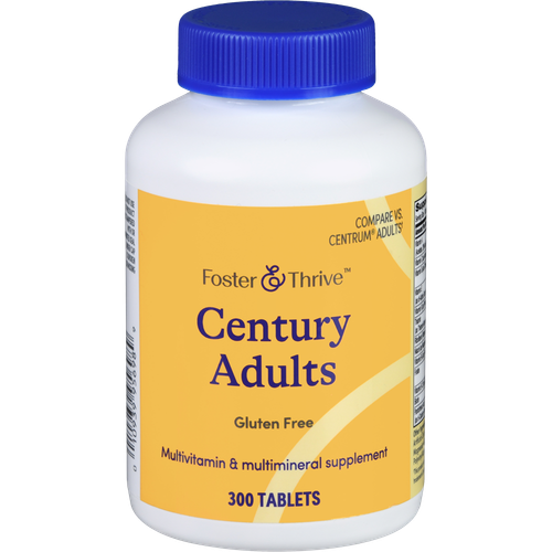 Foster & Thrive Century Adults Tablets- 300 count