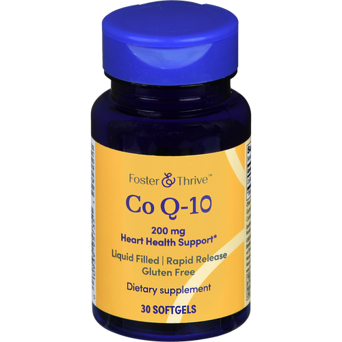 Foster & Thrive Co Q-10 200 mg Rapid Release Softgels - 30 count
