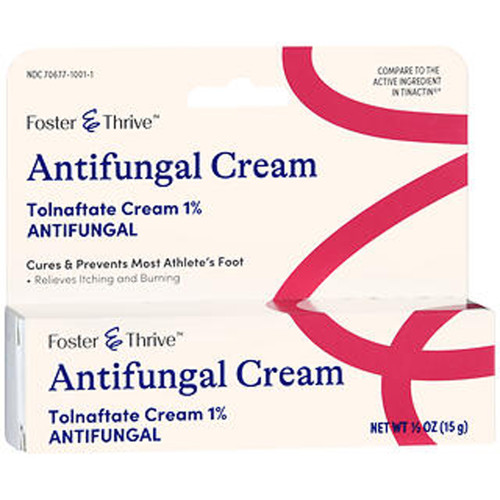 Foster & Thrive Antifungal Tolnaftate Cream 1% - .5 oz Foster & Thrive Antifungal Tolnaftate Cream 1% - .5 oz