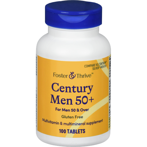 Foster & Thrive Century Men 50+ Tablets - 100 count
