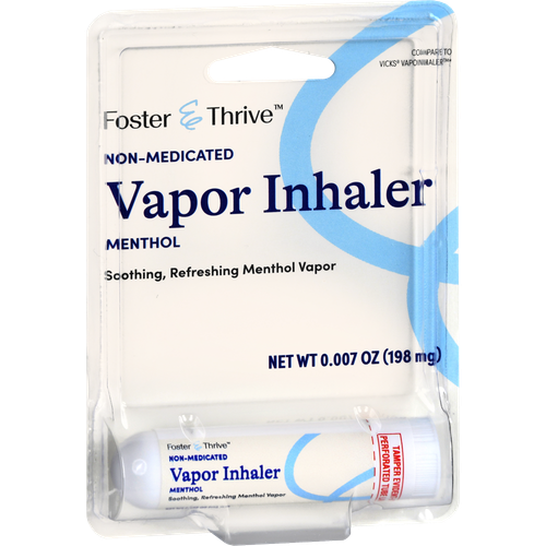 Foster & Thrive Vapor Inhaler Menthol - .007 oz