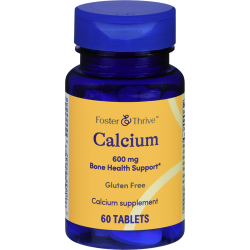 Foster & Thrive Calcium 600 mg Tablets - 60 count