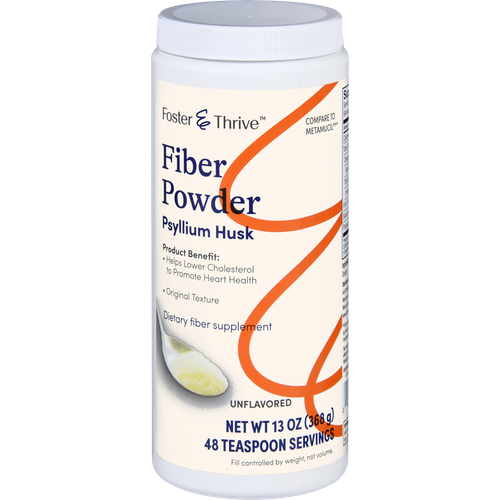 Foster & Thrive Fiber Powder Original Texture Unflavored - 13 oz