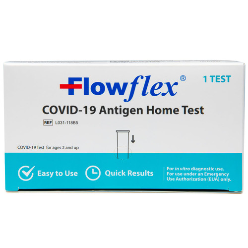 Flowflex COVID-19 Antigen Home Covid Test - 1.0 ea