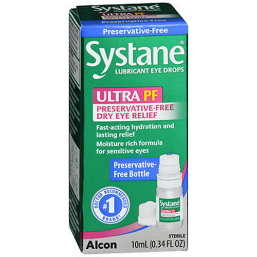 Systane Ultra PF Lubricant Eye Drops - 10ml