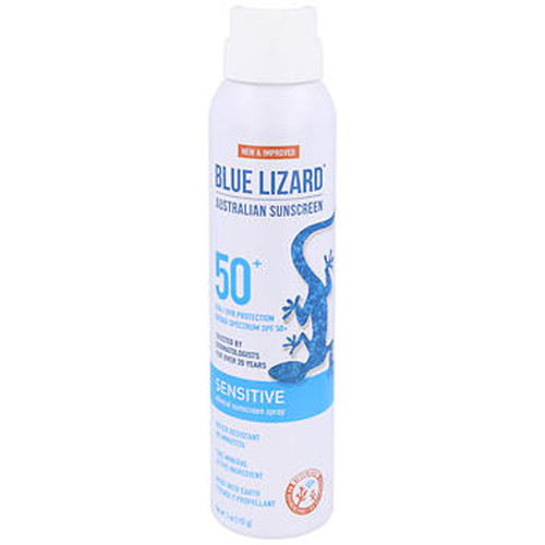 Blue Lizard Australian Sunscreen Sensitive Mineral Spray SPF 50+ Unscented - 5 oz Blue Lizard Australian Sunscreen Sensitive Mineral Spray SPF 50+ Unscented - 5 oz