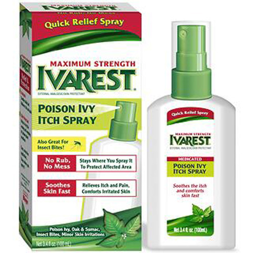 Ivarest Poison Ivy Itch Spray Maximum Strength - 3.4 oz