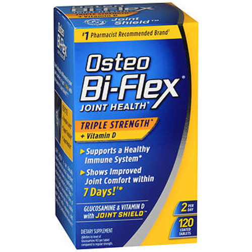 Osteo Bi-Flex Joint Health Triple Strength + Vitamin D Coated Tablets - 120 ct