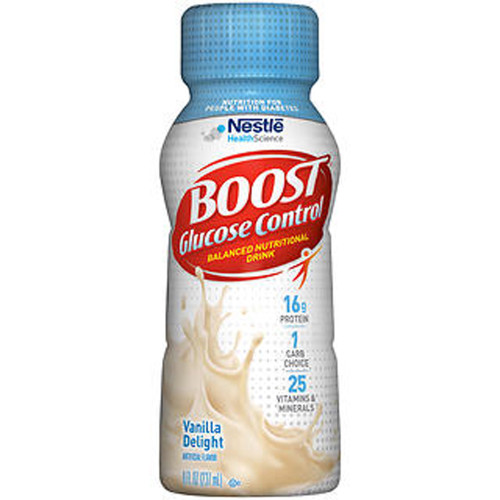 Boost Glucose Control Liquid Inner, Vanilla - 8 oz