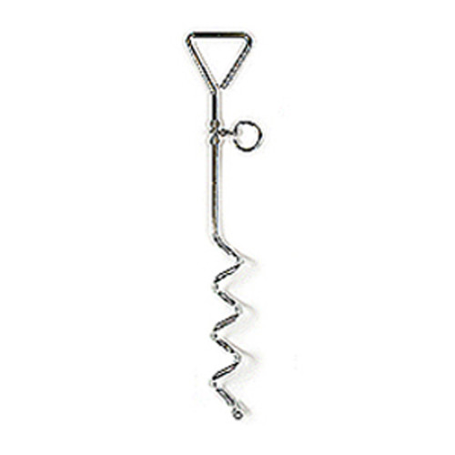 Ruffin it Corkscrew Tie Out Stake - 1 count – for Everyday Health and Comfort