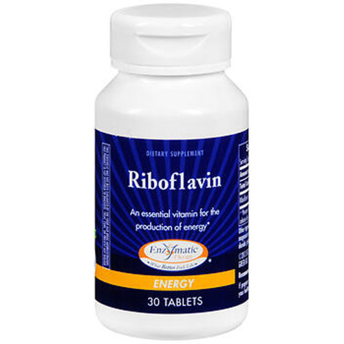 Enzymatic Therapy Riboflavin Tablets - 30 ct