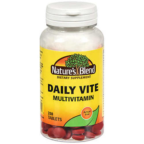 Nature's Blend Daily Vite Multivitamin Tablets - 250 ct Nature's Blend Daily Vite Multivitamin Tablets - 250 ct