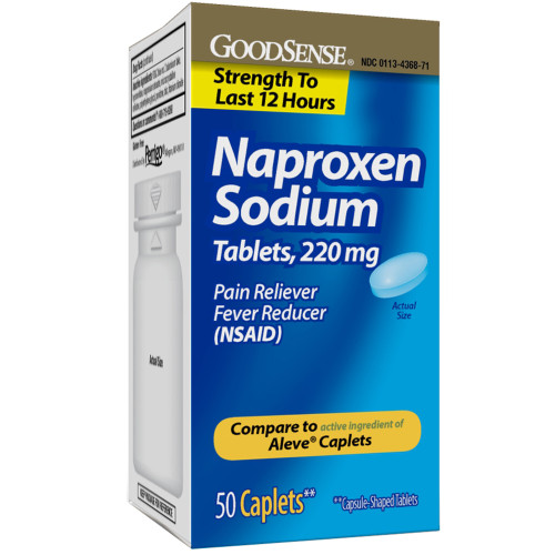 Good Sense Naproxen Tablets, 220 mg