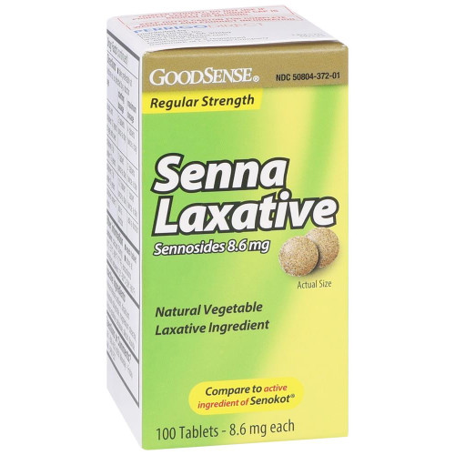 Good Sense Senna Laxative Tablets - 100 ct