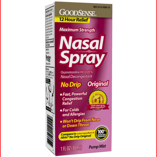 Good Sense Nasal Spray No Drip, Original - 1 oz
