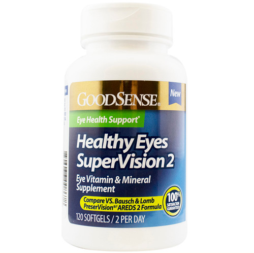 Good Sense Healthy Eyes SuperVision 2 Softgels - 120 ct