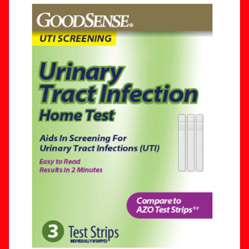 Good Sense Urinary Tract Infection Home Test - 3 Strips