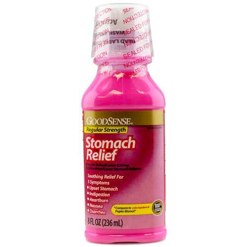 Good Sense Pink Bismuth Stomach Relief, Original - 8 oz