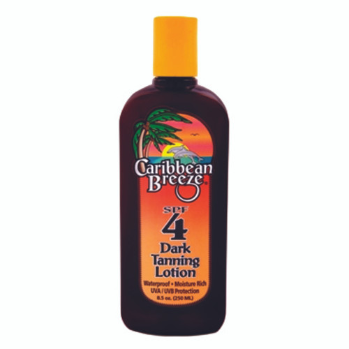 Caribbean Breeze Dark Tanning Lotion - SPF4, 8.5 ounces
