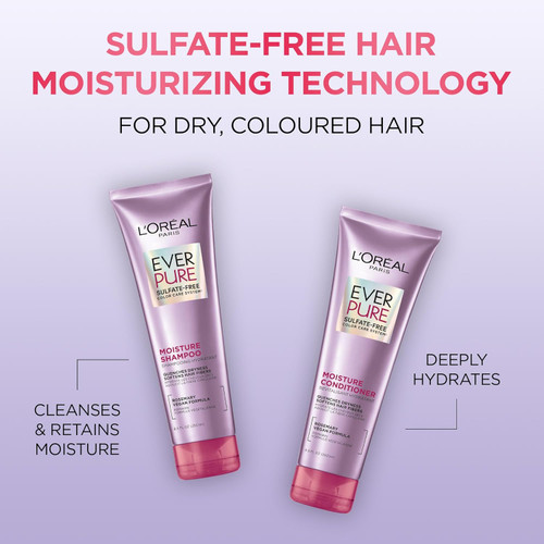 L'Oreal EverPure Moisture Shampoo & Conditioner - 8.5 oz
