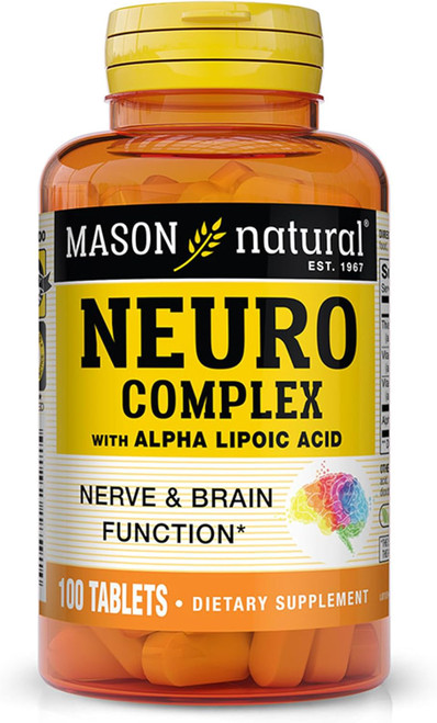 Mason Natural Neuro Complex Tablets - 100 ct
