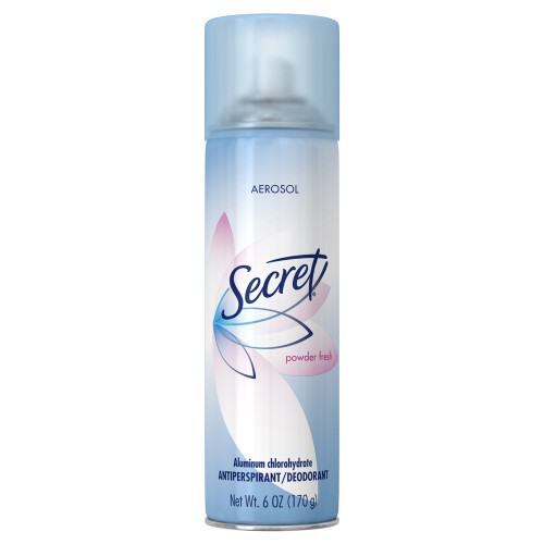 Secret Anti-Perspirant Deodorant Aerosol Spray Powder Fresh - 6 ounce