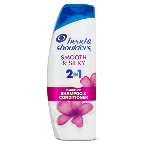 Head & Shoulders 2 in 1 Shampoo + Conditioner Smooth & Silky - 12.5 oz