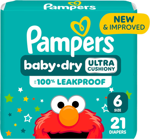 Pampers Baby-Dry Diapers Size 6 - 21 ct