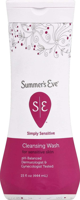 Summer's Eve pH-Balanced Cleansing Wash Simply Sensitive - 15 oz