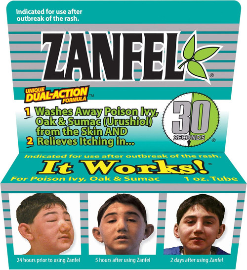 Zanfel Poison Ivy, Oak and Sumac Wash - 1 oz