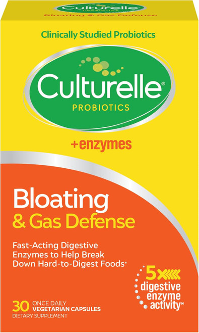 Culturelle Bloating and Gas Defense - 30 capsules