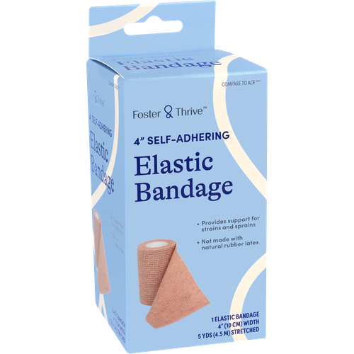 Foster and Thrive Elastic Bandage Self-Adhering 4" - 1 each