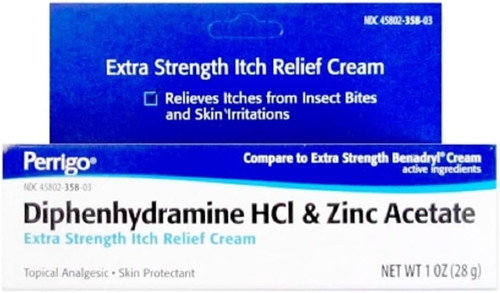Perrigo Dihenhydramine HCI & Zinc Acetate, 1 oz