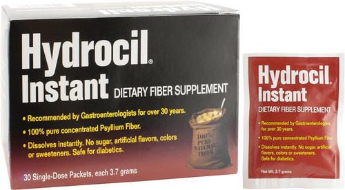 Hydrocil Instant Dietary Fiber Supplement Packets - 30 ct