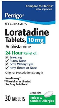 Perrigo Loratadine Tablets - 30 ct