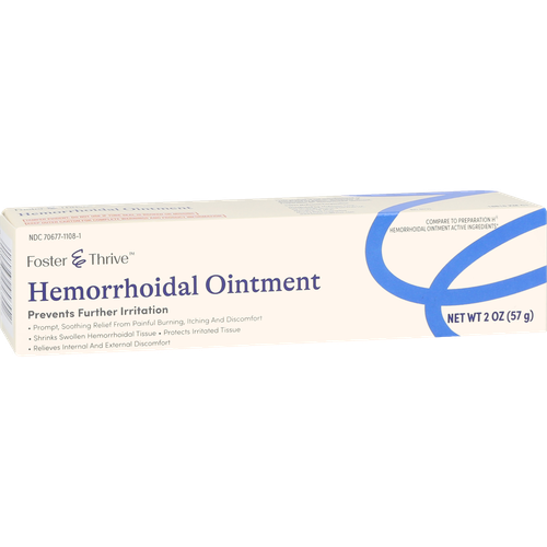 Foster & Thrive Hemorrhoidal Ointment - 2 oz