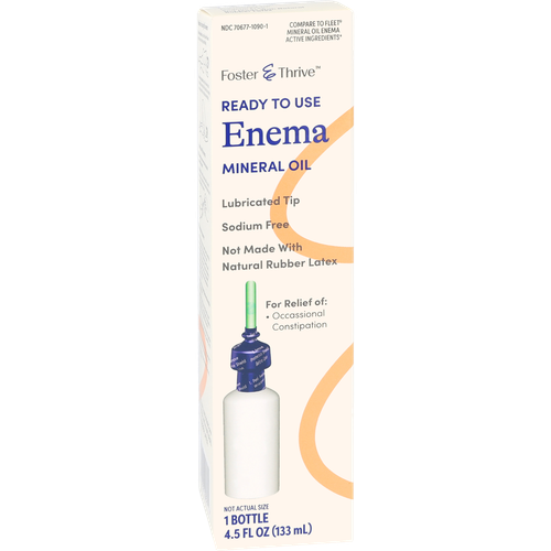 Foster & Thrive Ready to Use Enema Mineral Oil - 1 each
