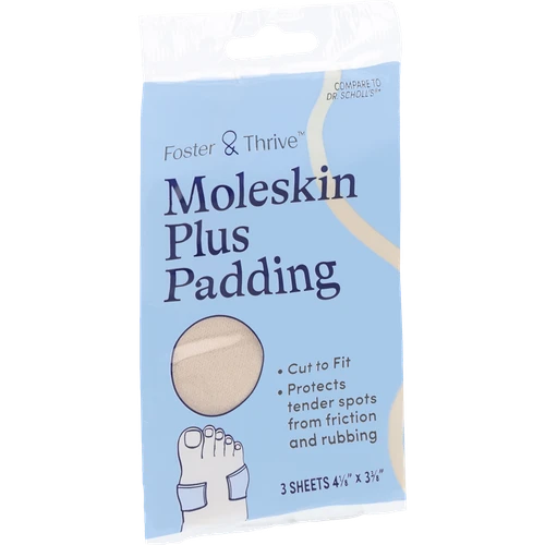 Foster & Thrive Mokeskin Plus Padding - 3 count