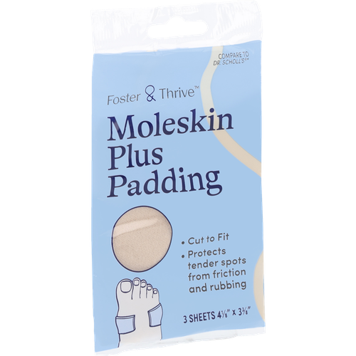 Foster & Thrive Mokeskin Plus Padding - 3 count