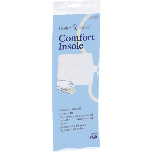 Foster & Thrive Comfort Insole - 1 pair
